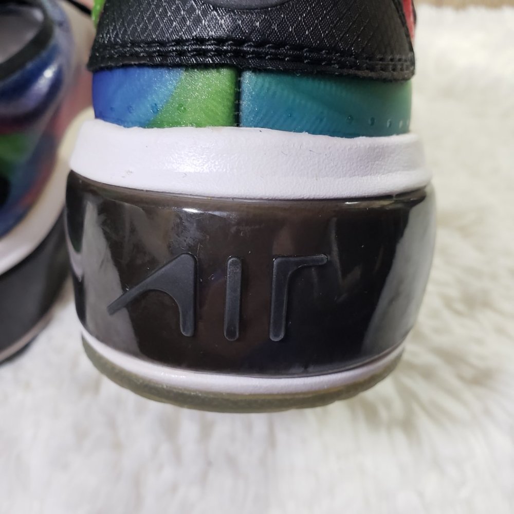 NIKE AIR MAX Women's 7.5 Multicolor Rainbow Lace-up, Casual, Active Sneakers GUC - Picture 8 of 13